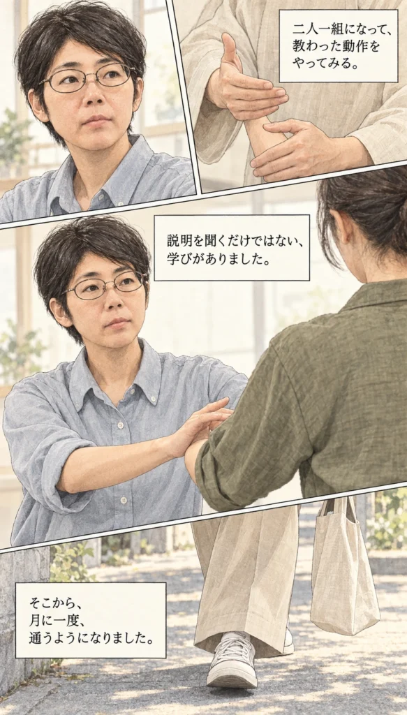 10ページ：二人で、動いてみる
